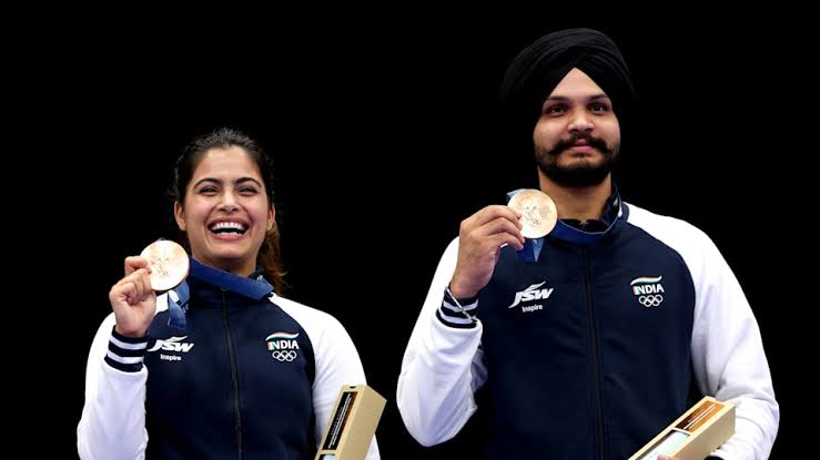 Manu Bhaker-Sarabjot Singh